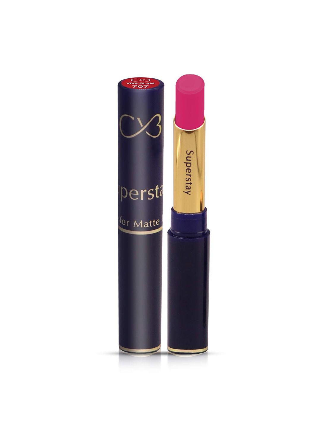 CVB Super Stay Non-Transfer Matte Lipstick 3.5 g - Viva Glam 707 Price in India