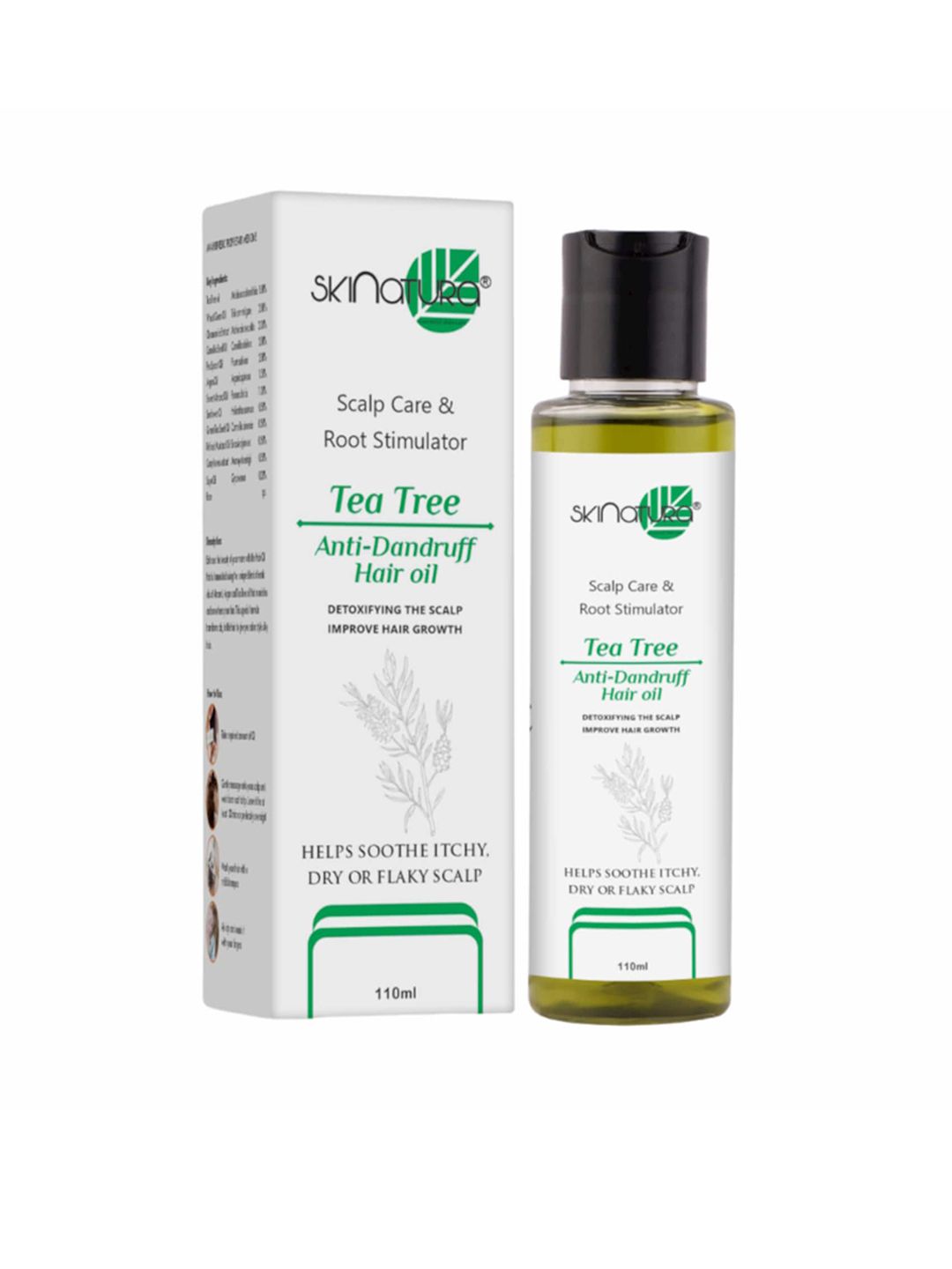 Skinatura Tea Tree Anti-Dandruff Hair Oil - Scalp Care & Root Stimulator - 110ml Price in India