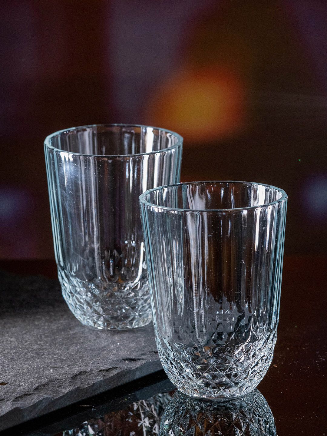 Pasabahce Set Of 6 Transperant Glass Diony Tumbler Price in India