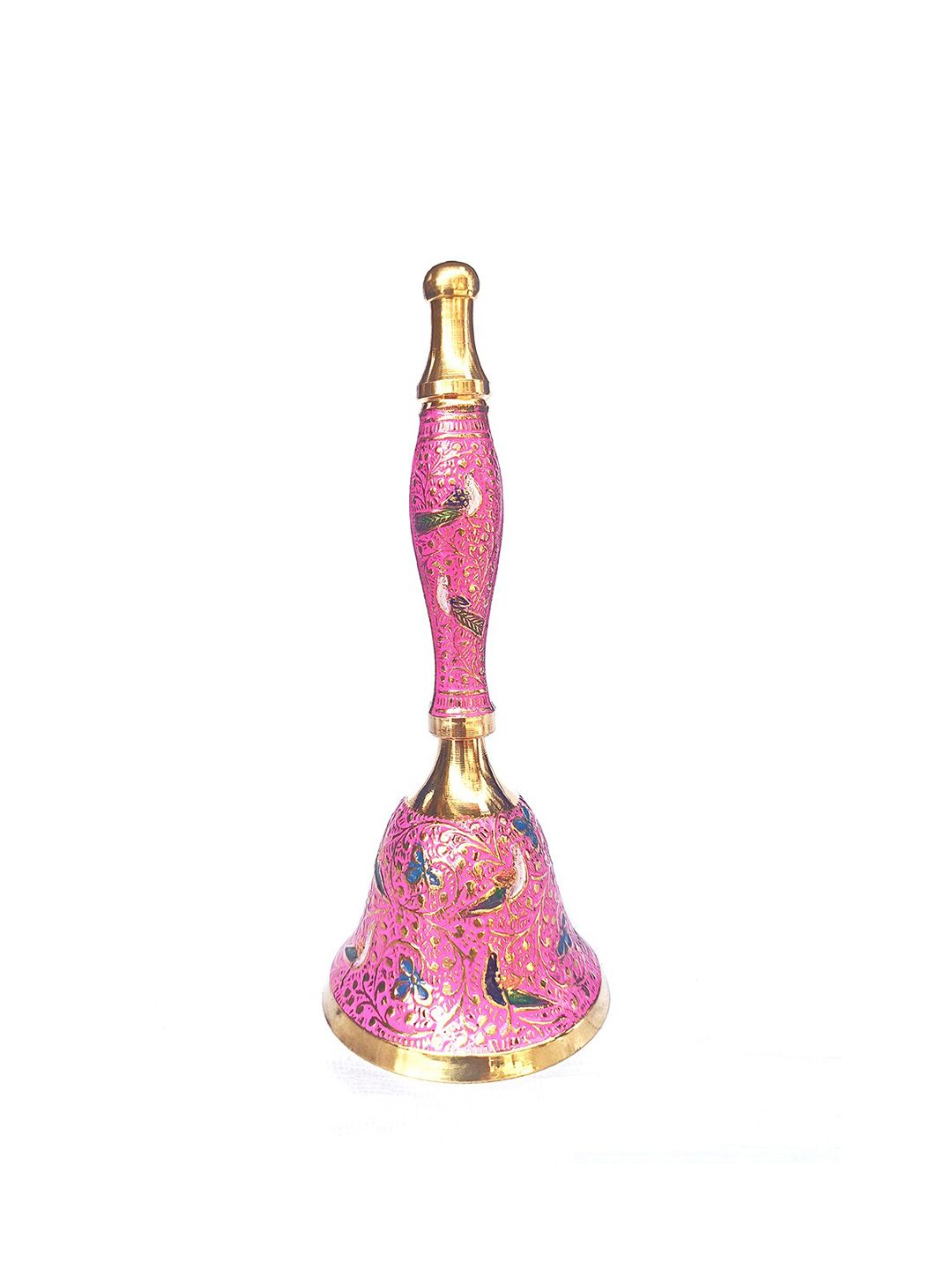 WENS Multicoloured Printed Brass Pooja Bell Price in India
