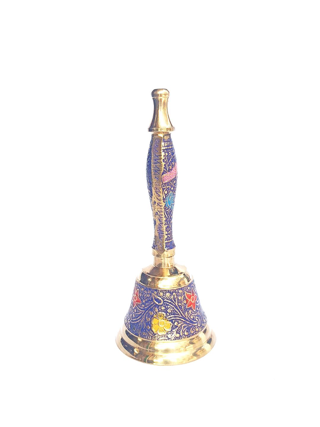 WENS Multiocloured Printed Brass Pooja Bell Price in India