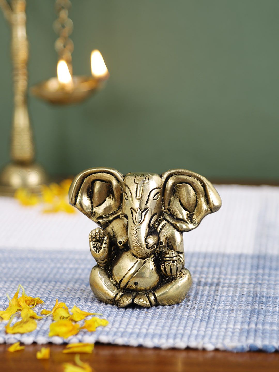 Imli Street  Gold-Toned  Ganesh  Showpieces Price in India