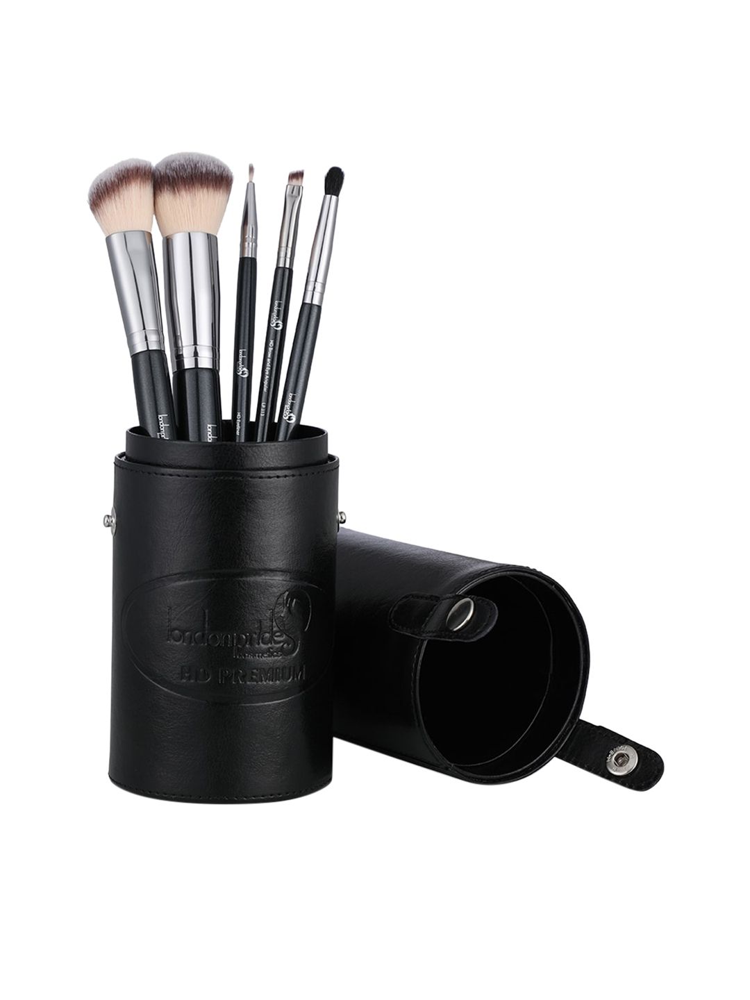 london pride cosmetics Set of 5 HD Premium Brush - Black Price in India