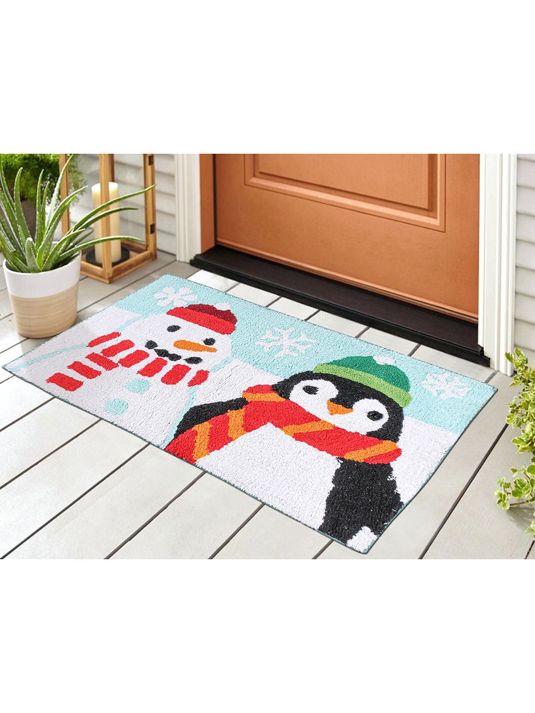 SHADES of LIFE Multi-Colored Printed Doormat Price in India
