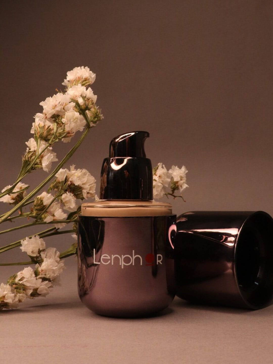Lenphor Luminous Foundation 30 ml - Dark Brown 05 Price in India