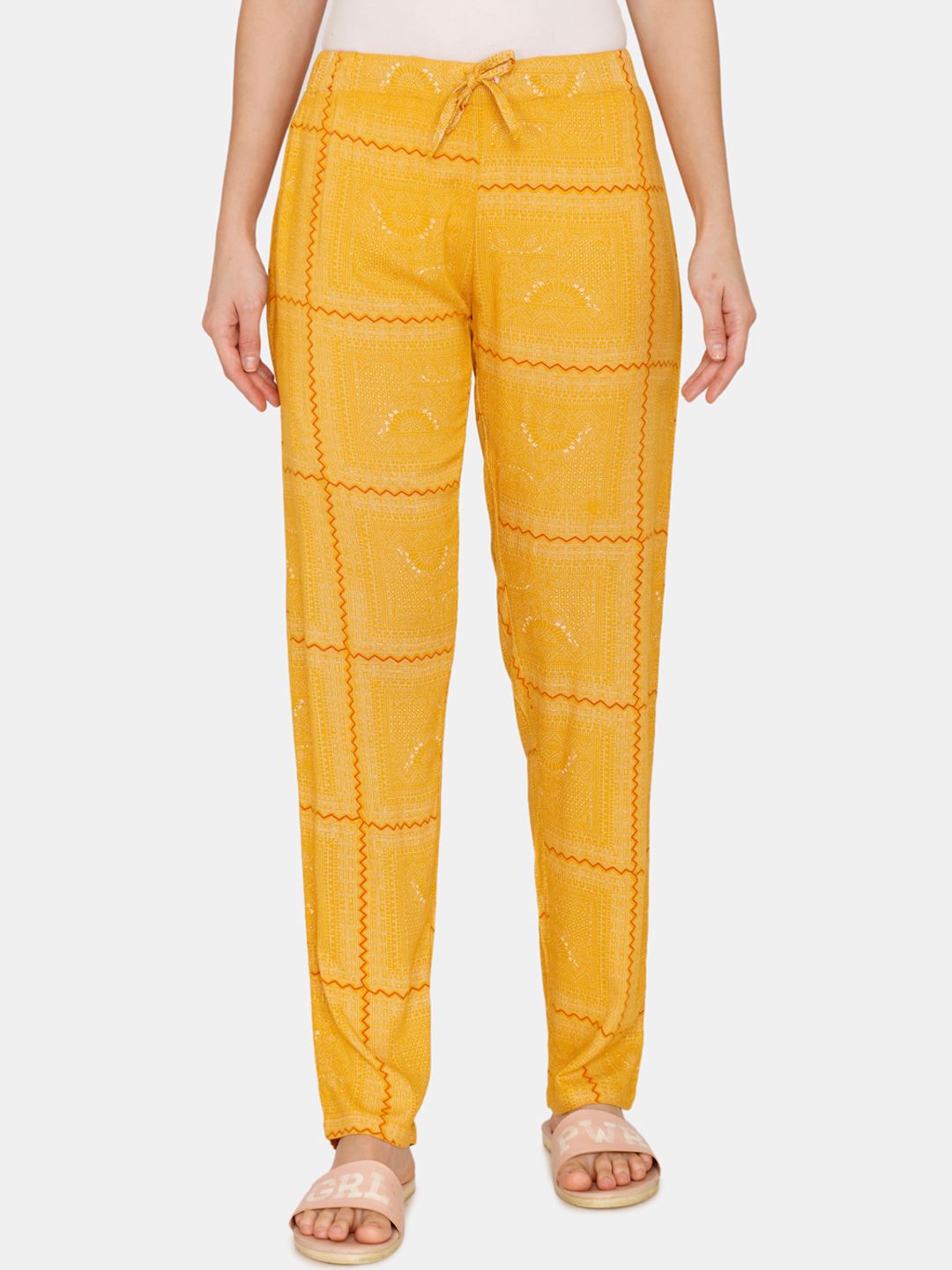 Coucou Women Yellow Pyjamas Price in India