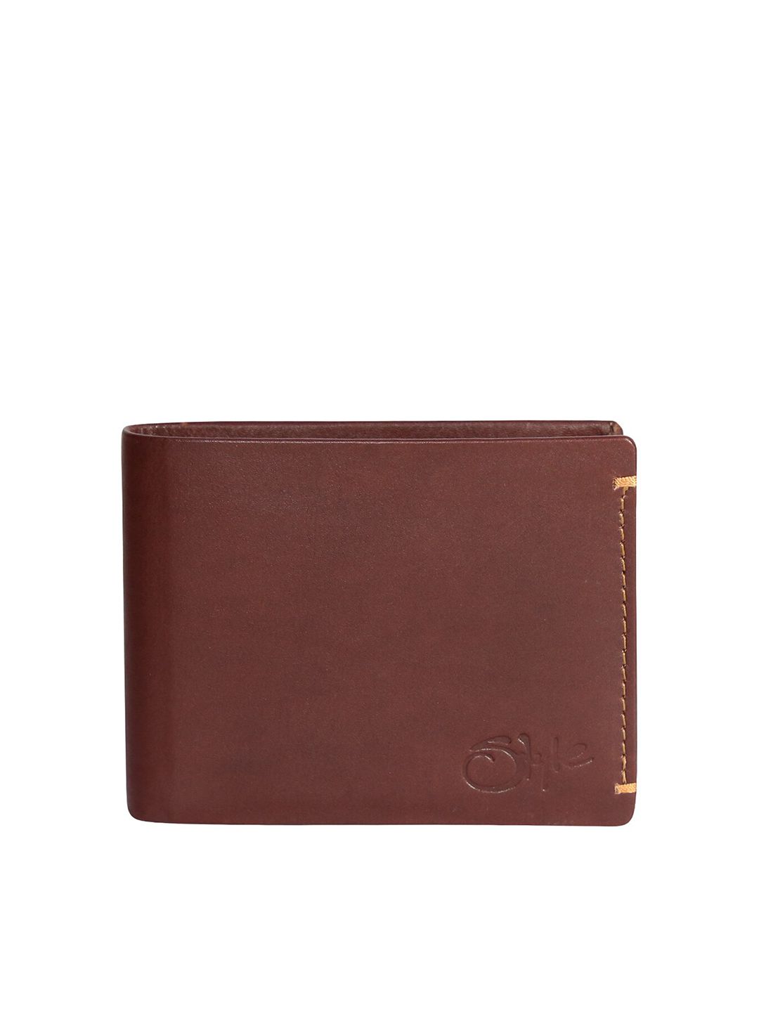 Style SHOES Unisex Maroon Leather Two Fold RFID Wallet Price in India