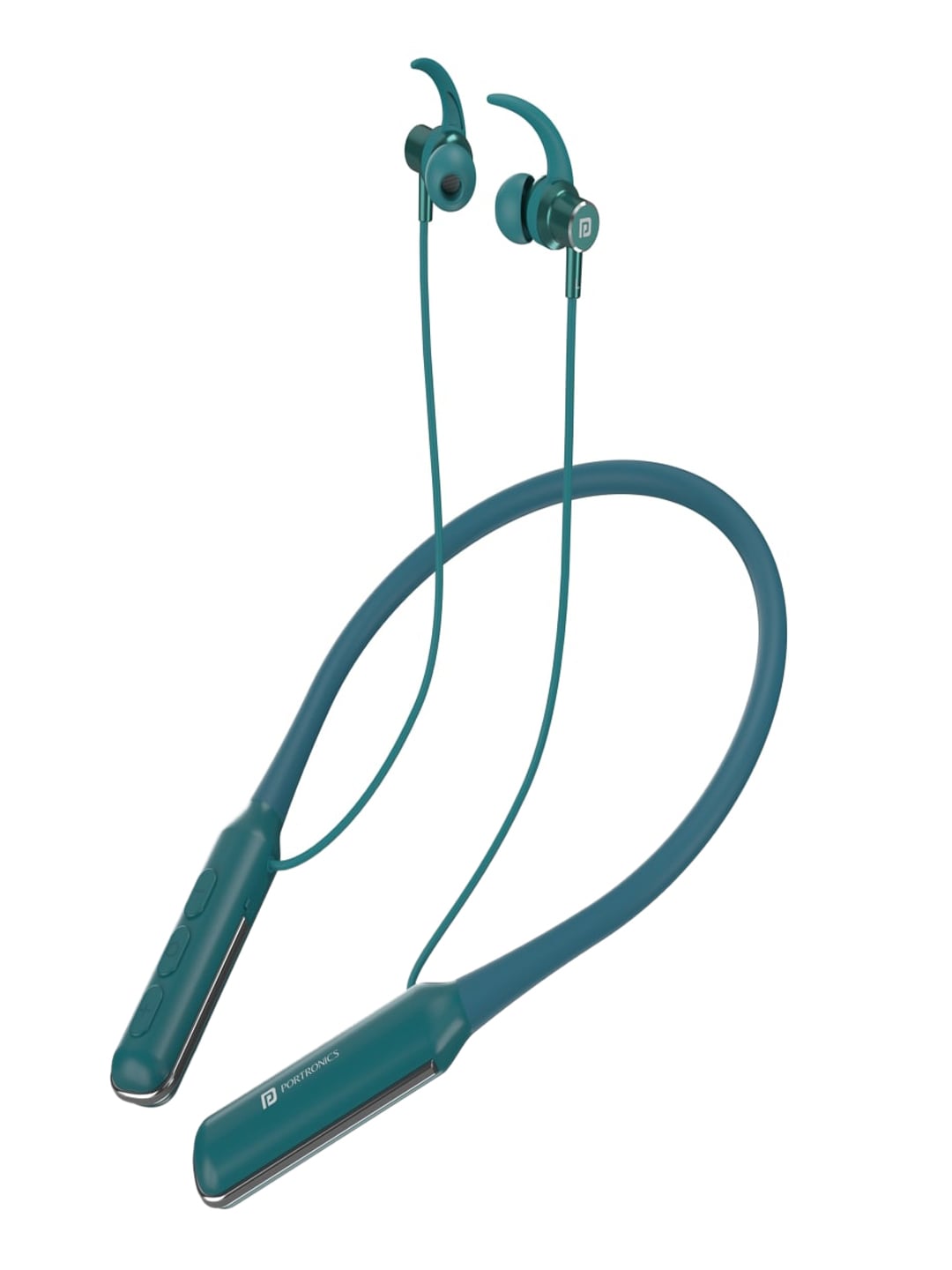 Portronics Sea-Green Solid In-Ear Bluetooth Wireless Earphones Price in India