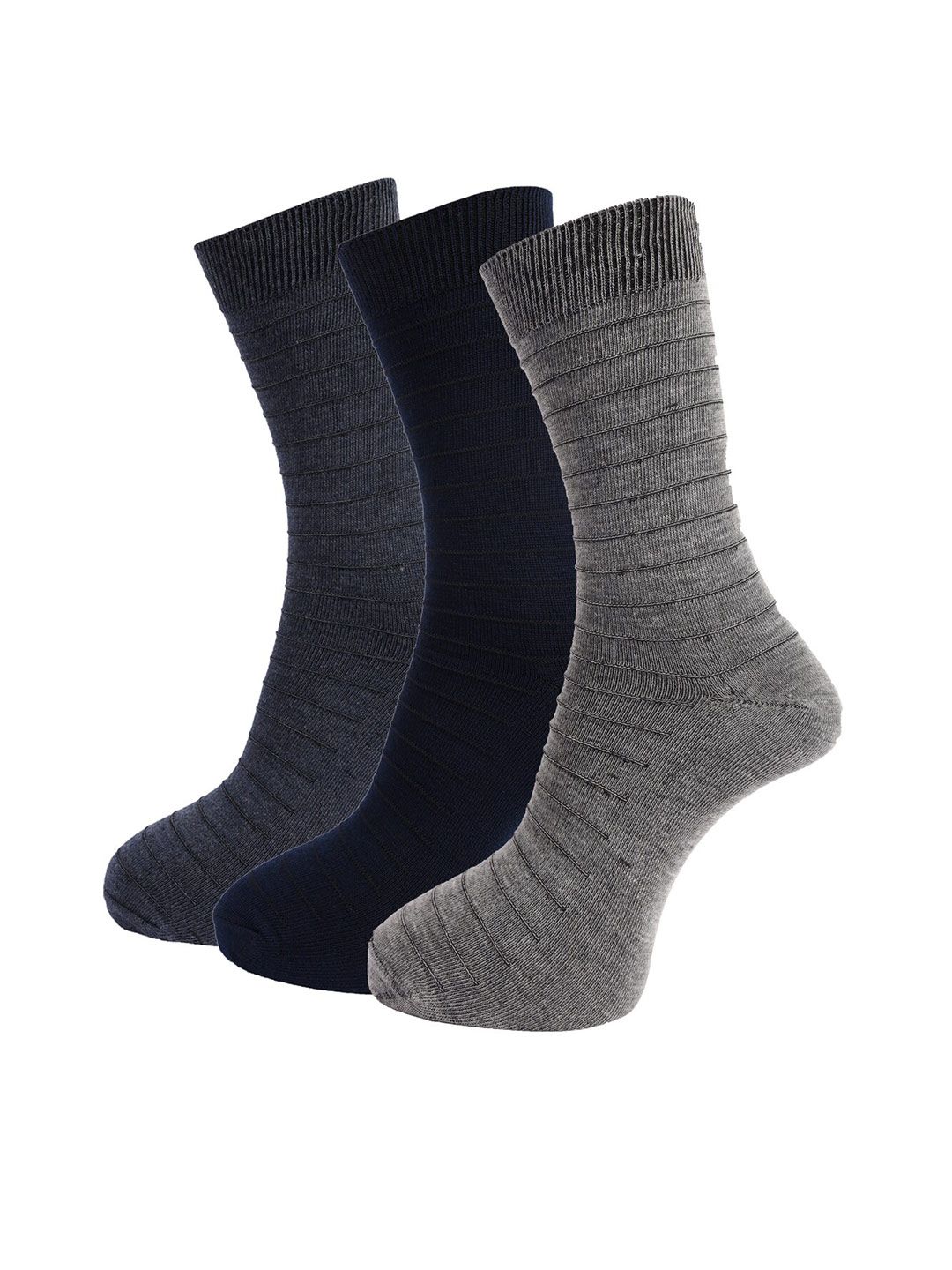 Dollar Socks Men Pack of 3 Assorted Full Length Socks