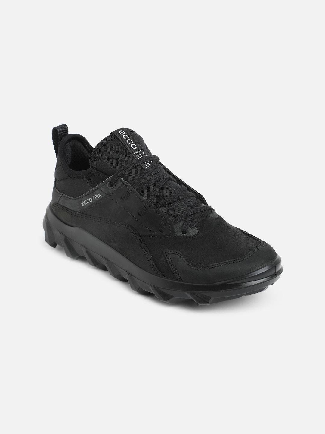 ECCO Women Black Outdoor Leather Trekking Shoes Price in India