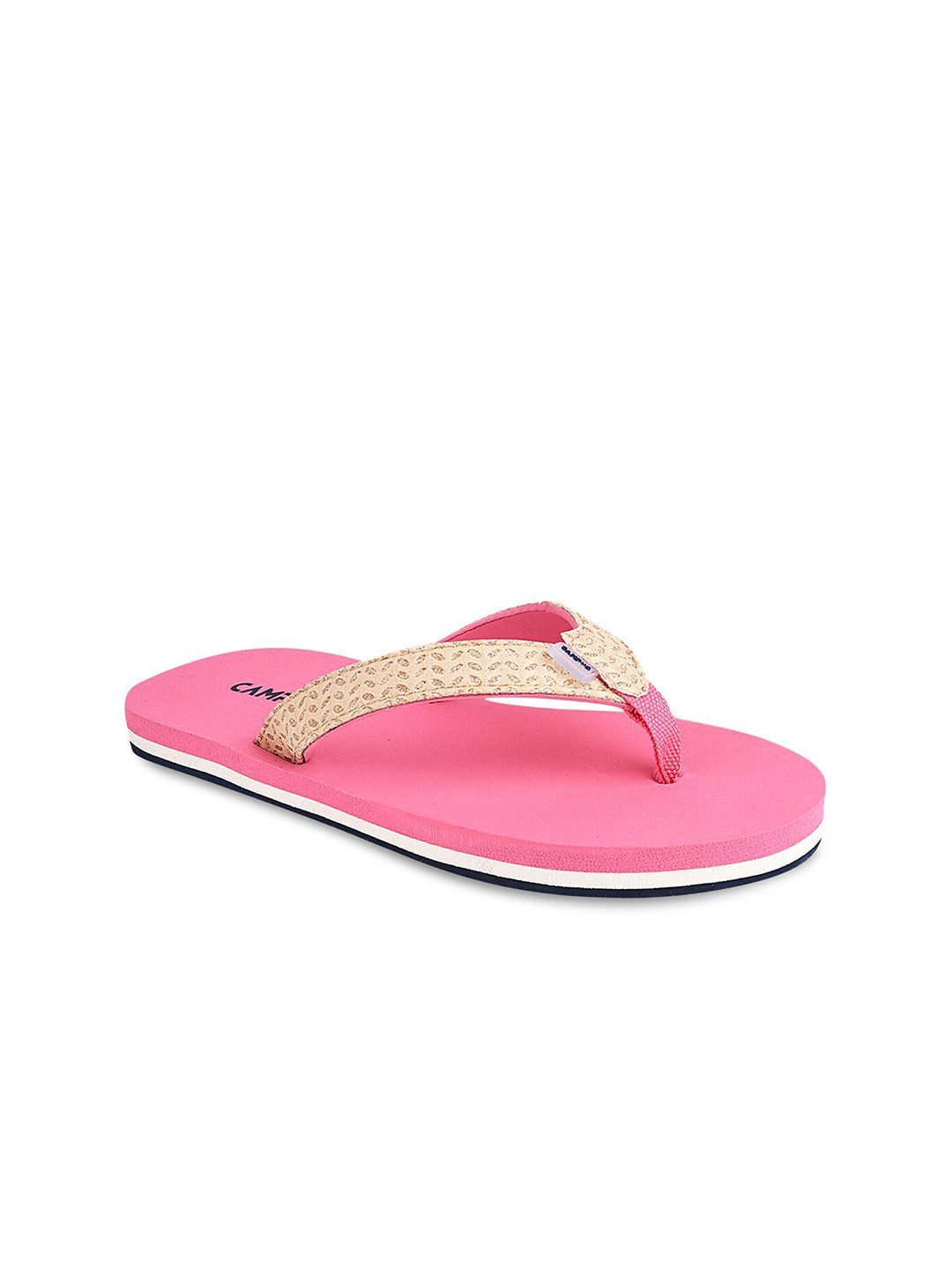 Campus Women Pink Thong Flip-Flops Price in India