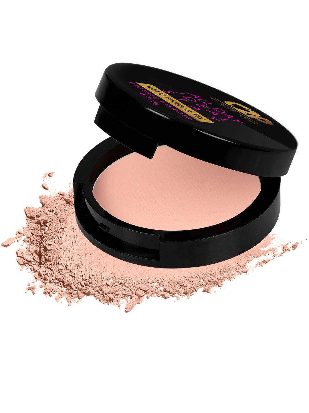 C2P PROFESSIONAL MAKEUP All Day Ideal Stay Matte Finish & Fix Compact - Beige 02