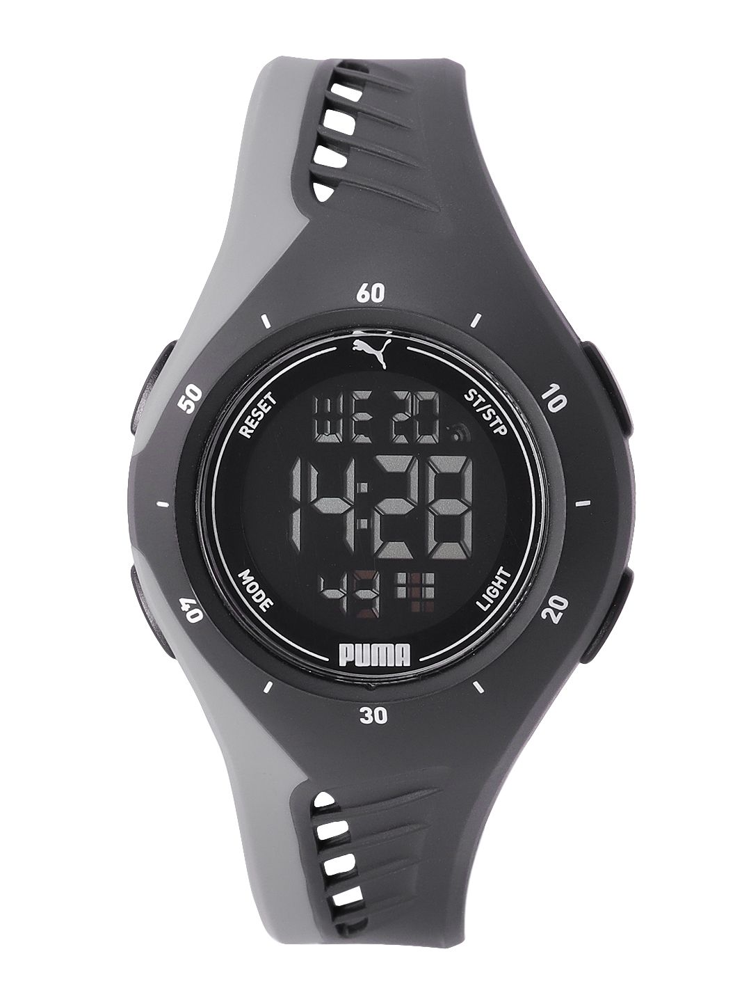Puma Unisex Black Dial & Multicoloured Straps Digital Watch P6011 Price in India