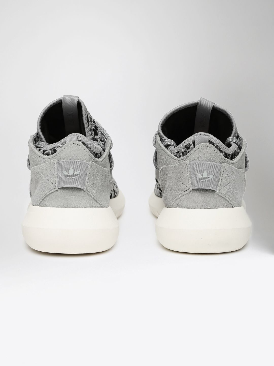 adidas gazelle silver green womens ADIDAS ORIGINALS TUBULAR NEOPRENE AND SUEDE SNEAKERS EU 38 23 UK 5.5 US 7