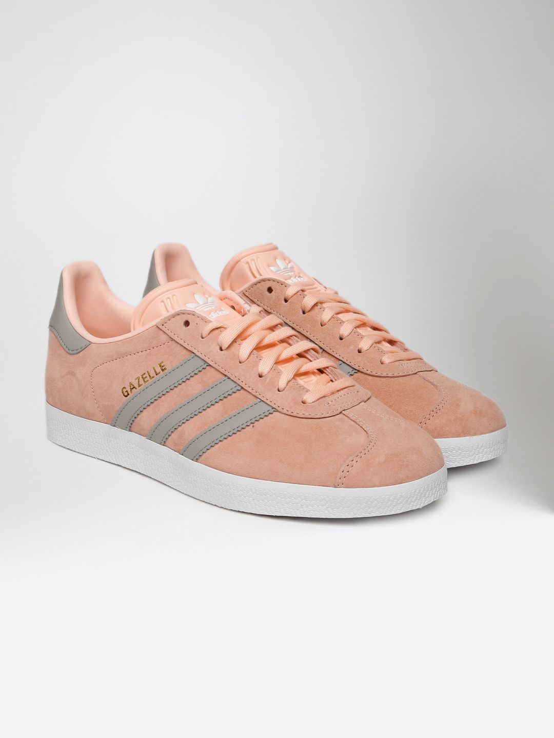adidas gazelle silver green womens Size 8 (9.5W) Adidas Gazelle Peach White Brand New