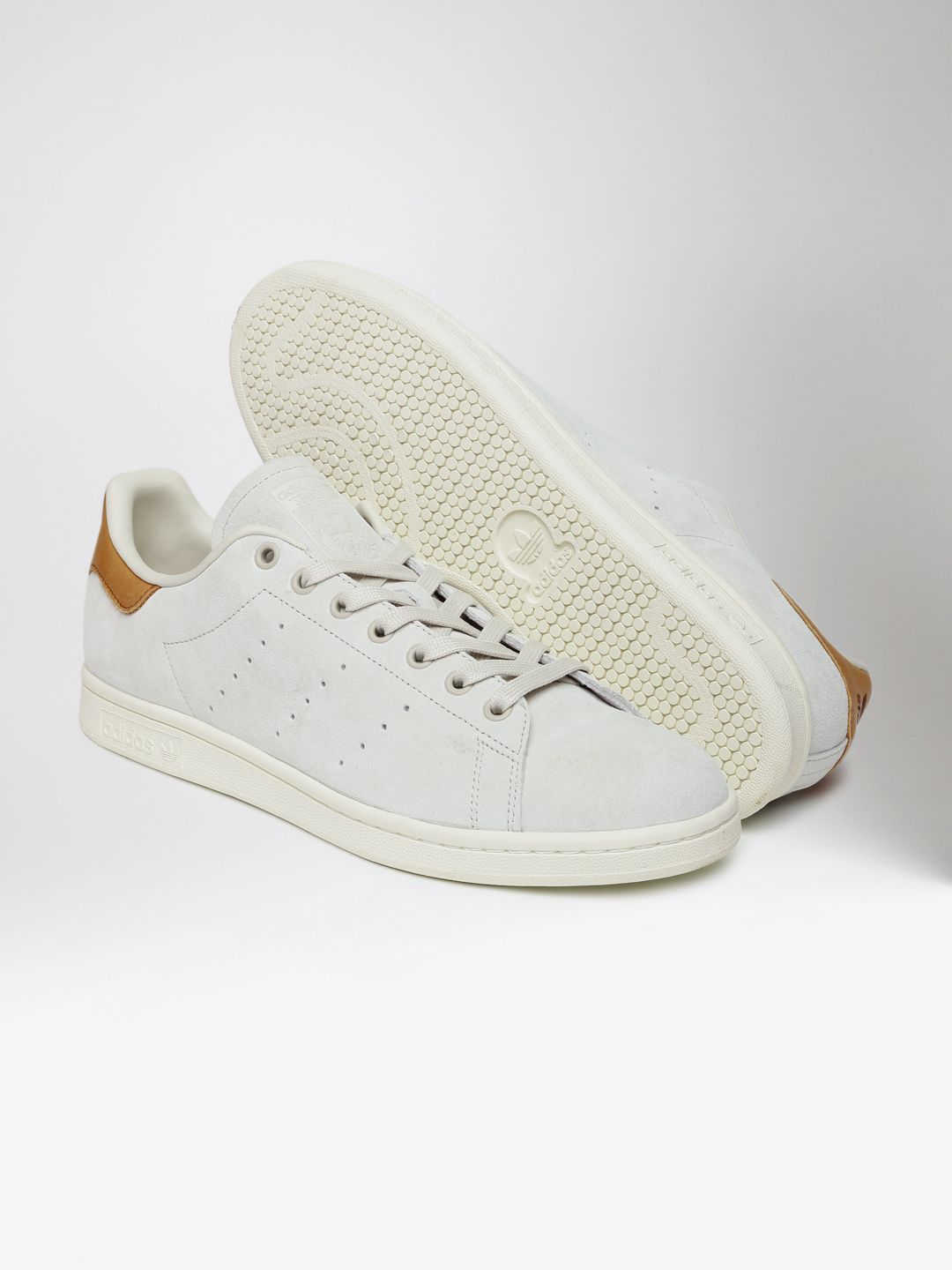 Buy ADIDAS Originals Men Off-White Solid Suede Stan Smith Sneakers - Casual  Shoes for Men 1774949 | Myntra