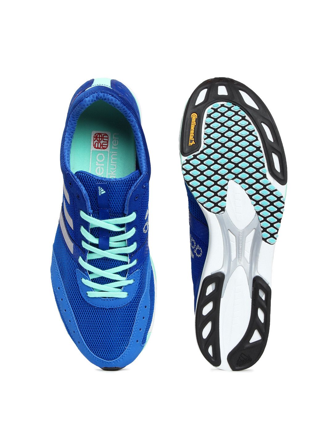 adidas gazelle silver green womens Adidas: Men's Adizero Adios OG (Black/Silver) main image 0