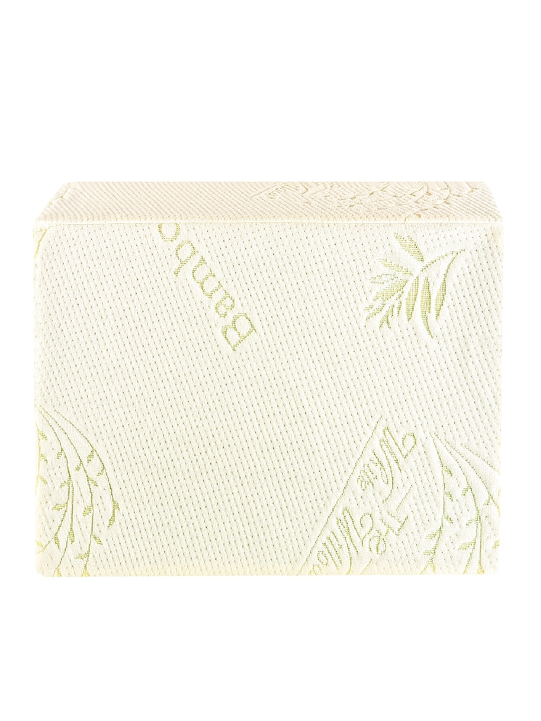 The White Willow White High Resilience Foam Small Cube Pillow Price in India