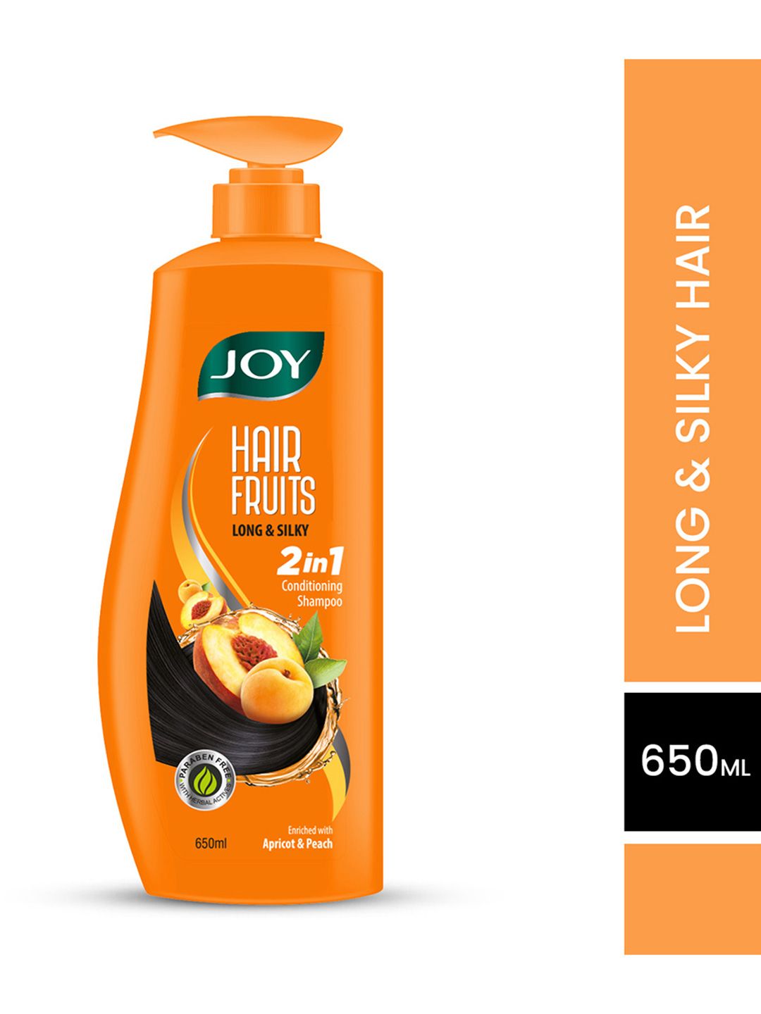 JOY Hair Fruits Long & Silky Conditioning Shampoo 650 ml