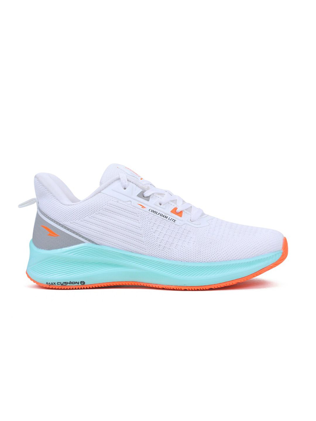 ASIAN Men White Mesh Running Shoes