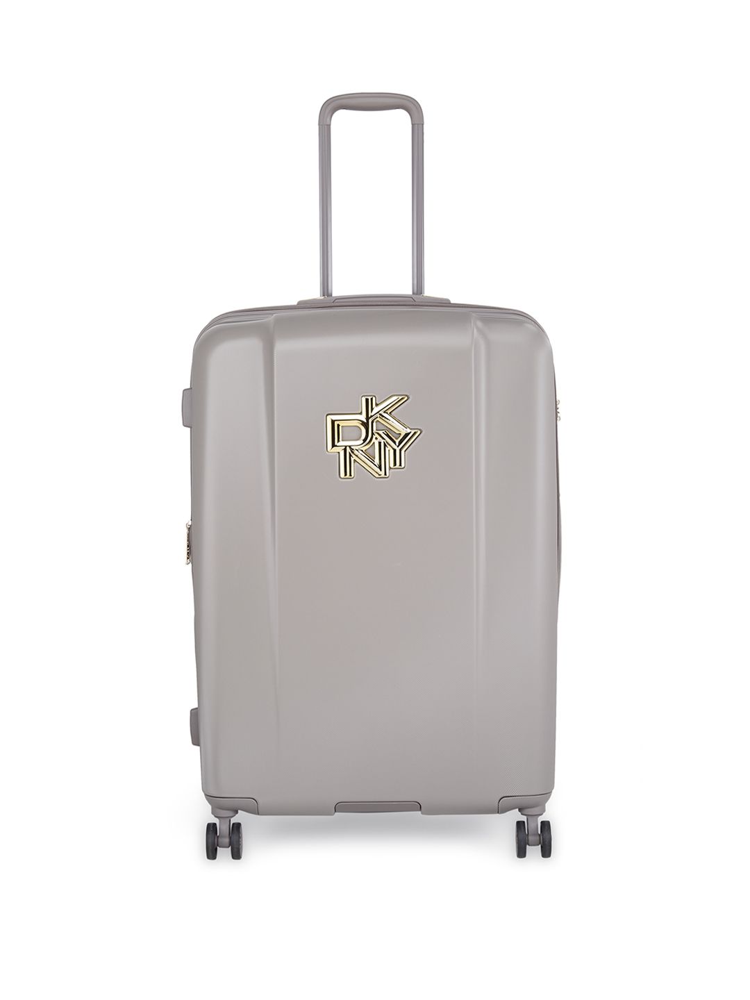 DKNY ALIAS Grey Hard-Sided Trolley Suitcase Price in India