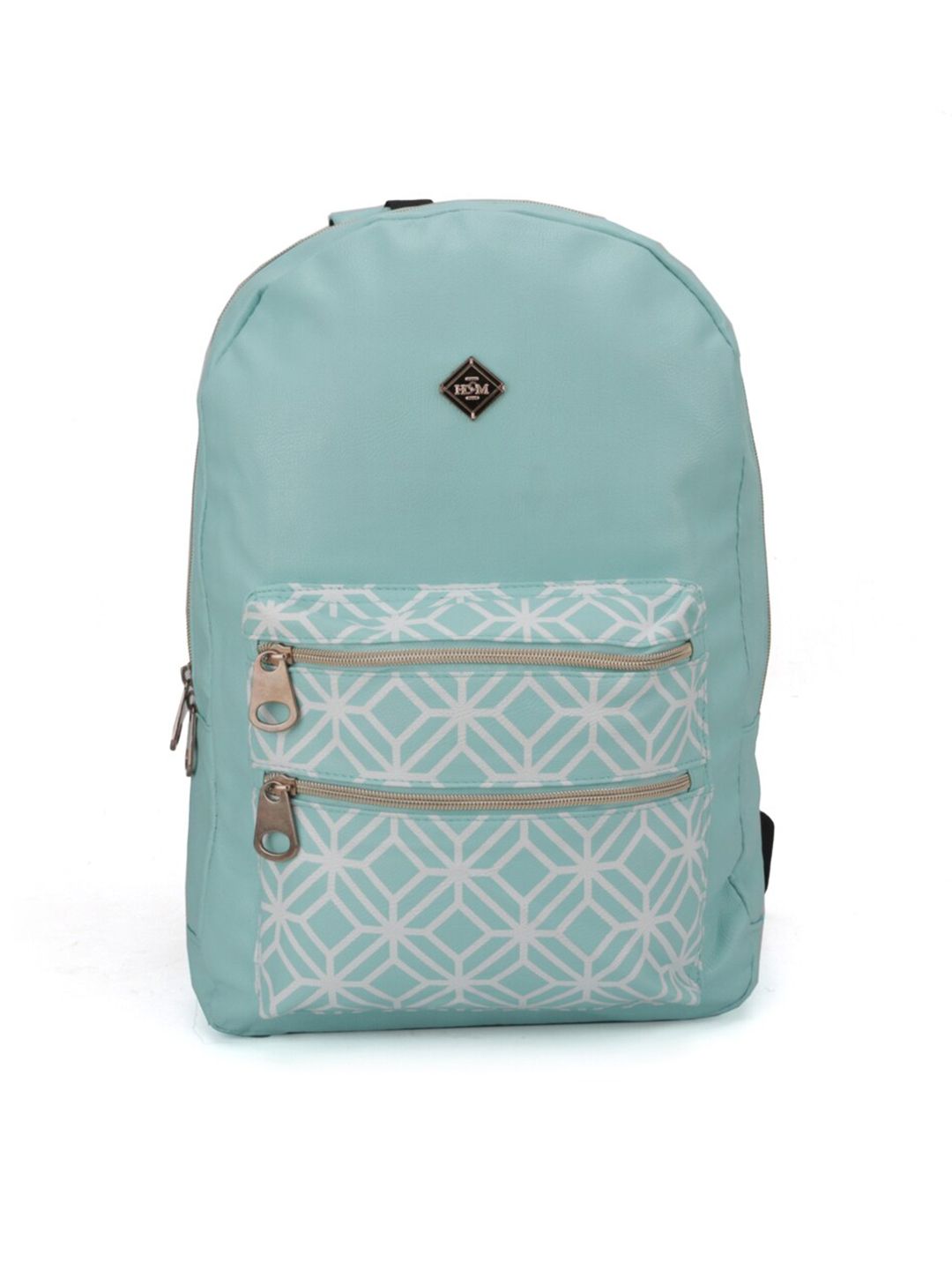 HOOM Women Sea Green Medium Backpack Price in India