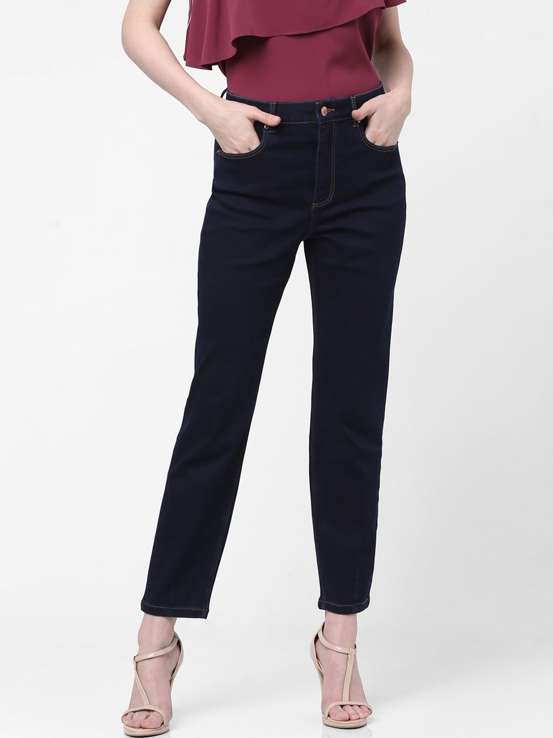 Vero Moda Women Blue Slim Fit Jeans Price in India