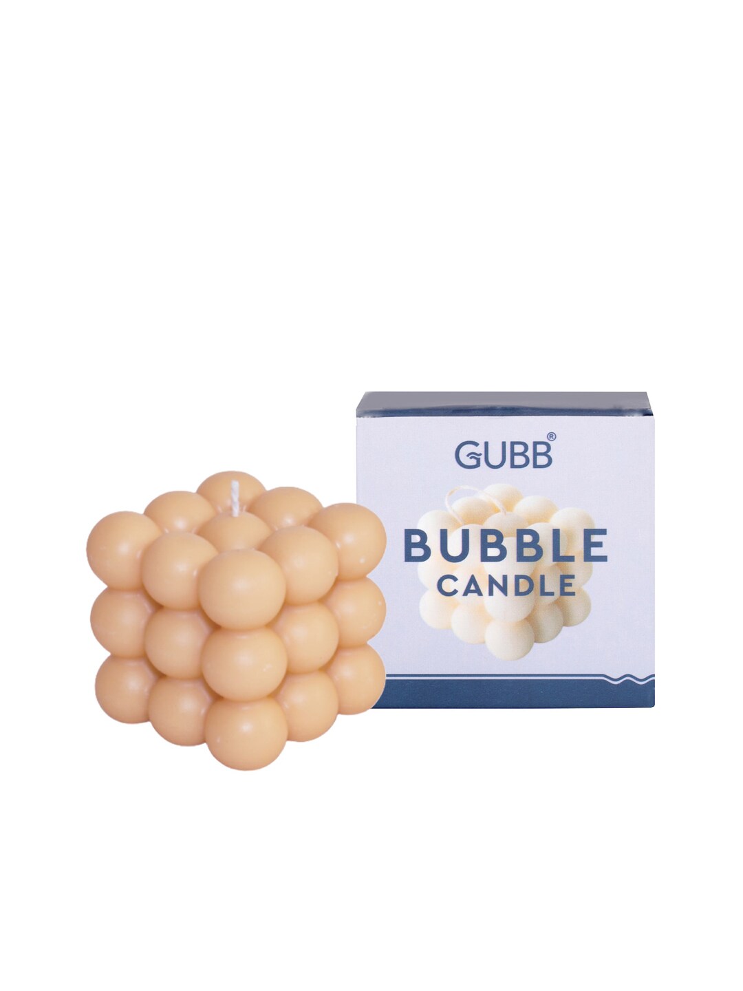 GUBB Beige Solid Aroma Scented Candle Price in India