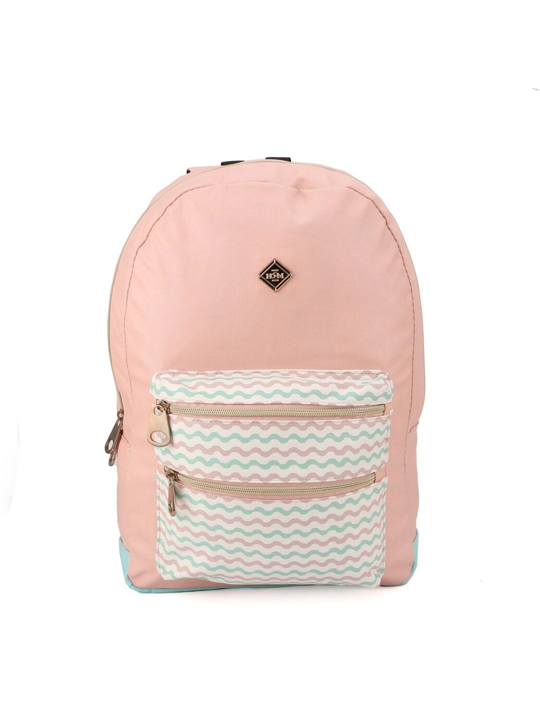 HOOM Women Pink Backpacks Price in India