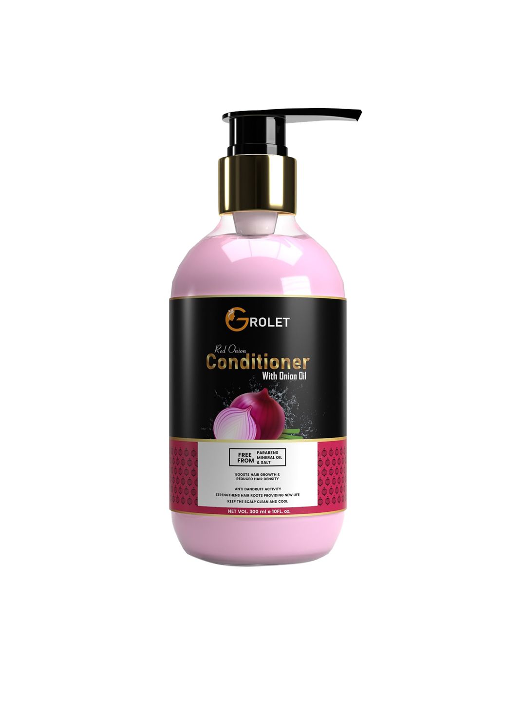 GROLET Red Onion & Black Seed Hair Conditioner for Hair Fall Control - 300ml Price in India