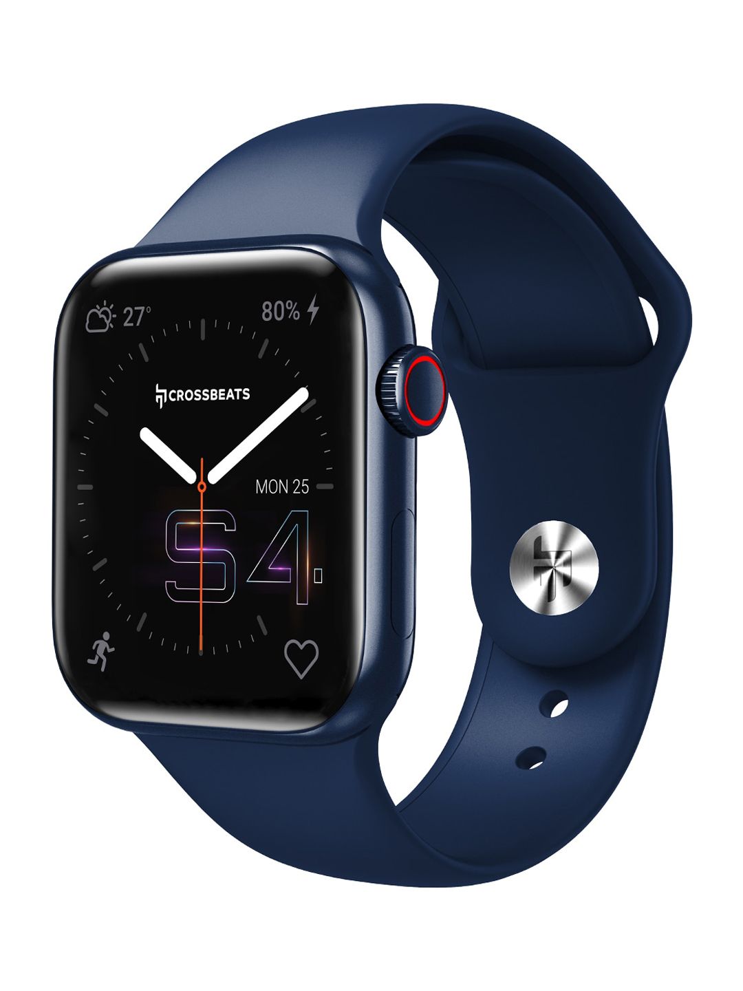 CrossBeats Ignite S4 Blue Bluetooth Calling Smart Watch Price in India