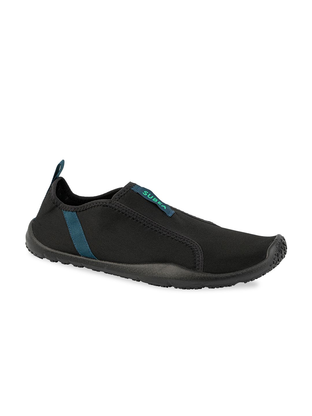 Decathlon Adult Black Breathable Slip On Aquashoes