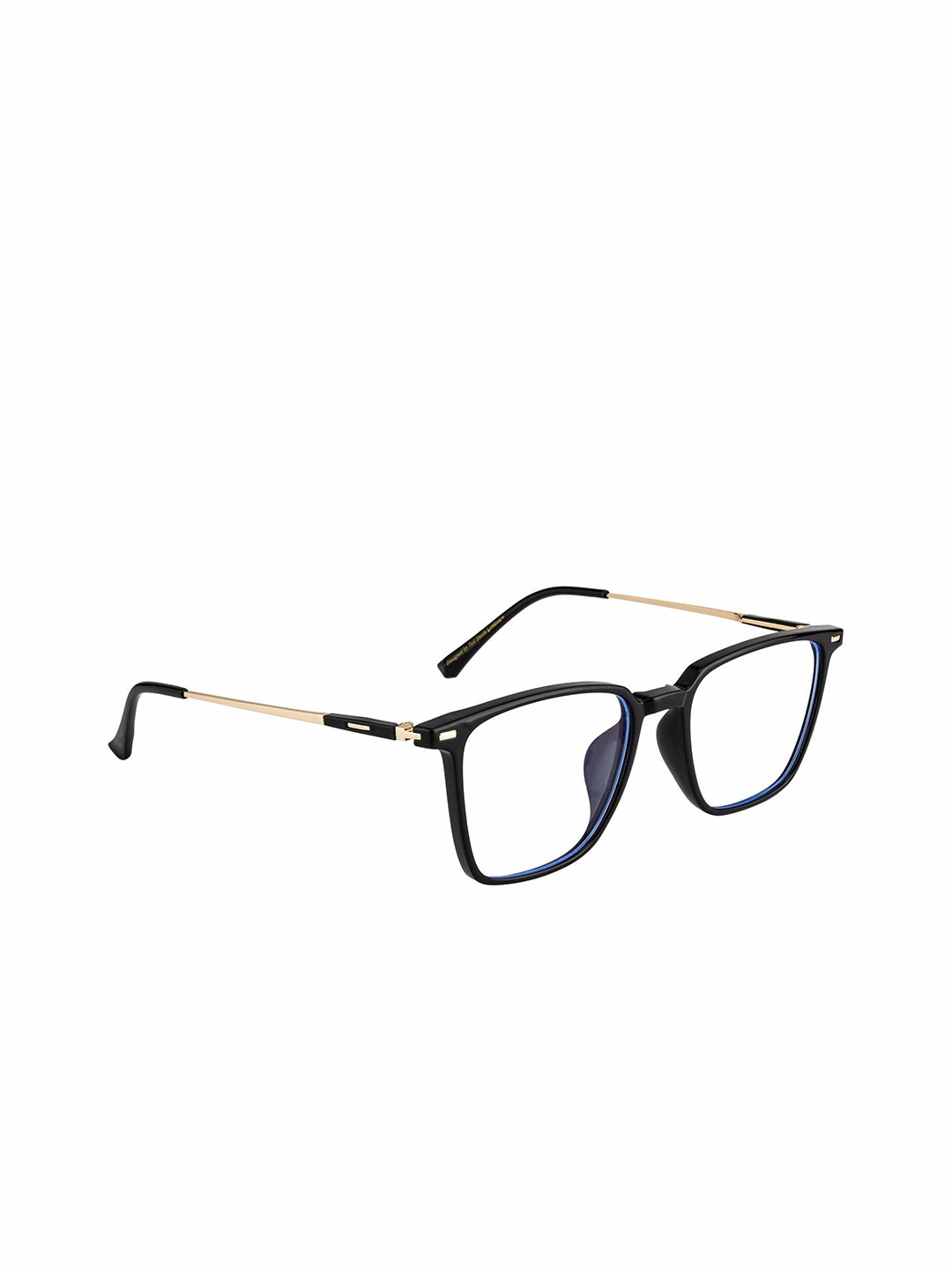 Ted Smith Unisex Black Full Rim Square Frame TSI-B014_BLK Price in India