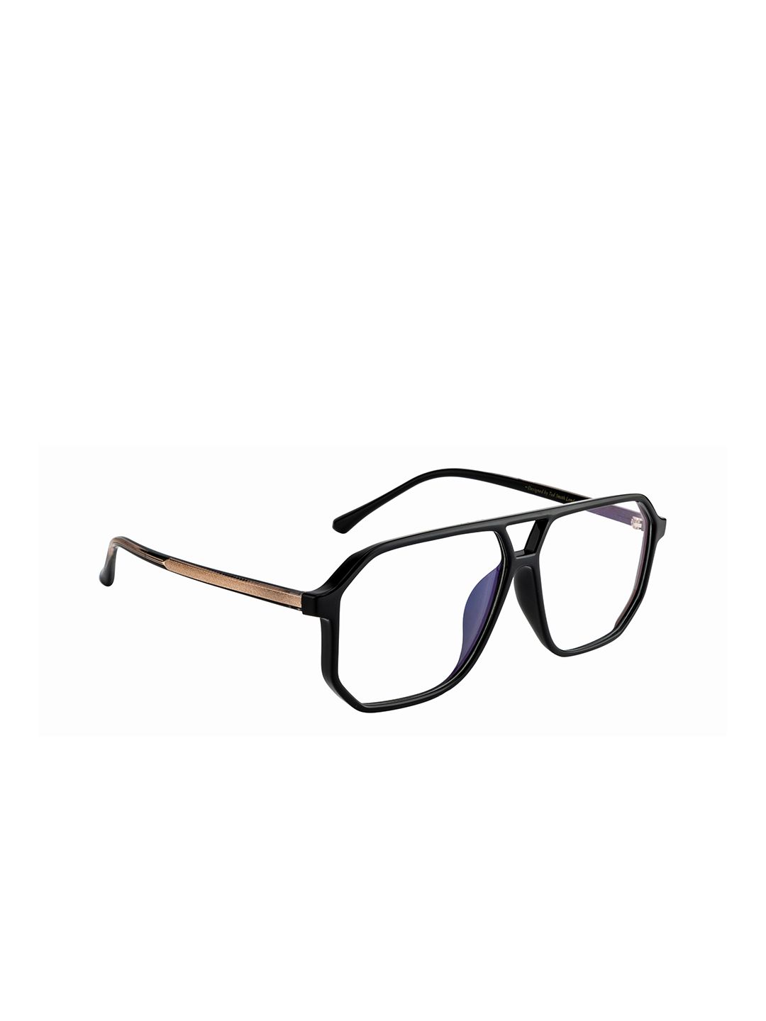 Ted Smith Unisex Black Full Rim Oversized Frame TSI-B013_BLK Price in India