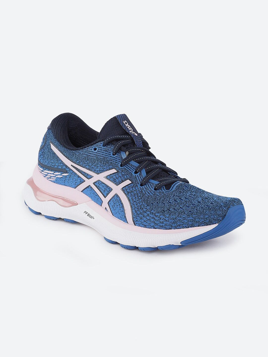 ASICS Women Blue Gel-Nimbus 24 Running Non-Marking Shoes Price in India