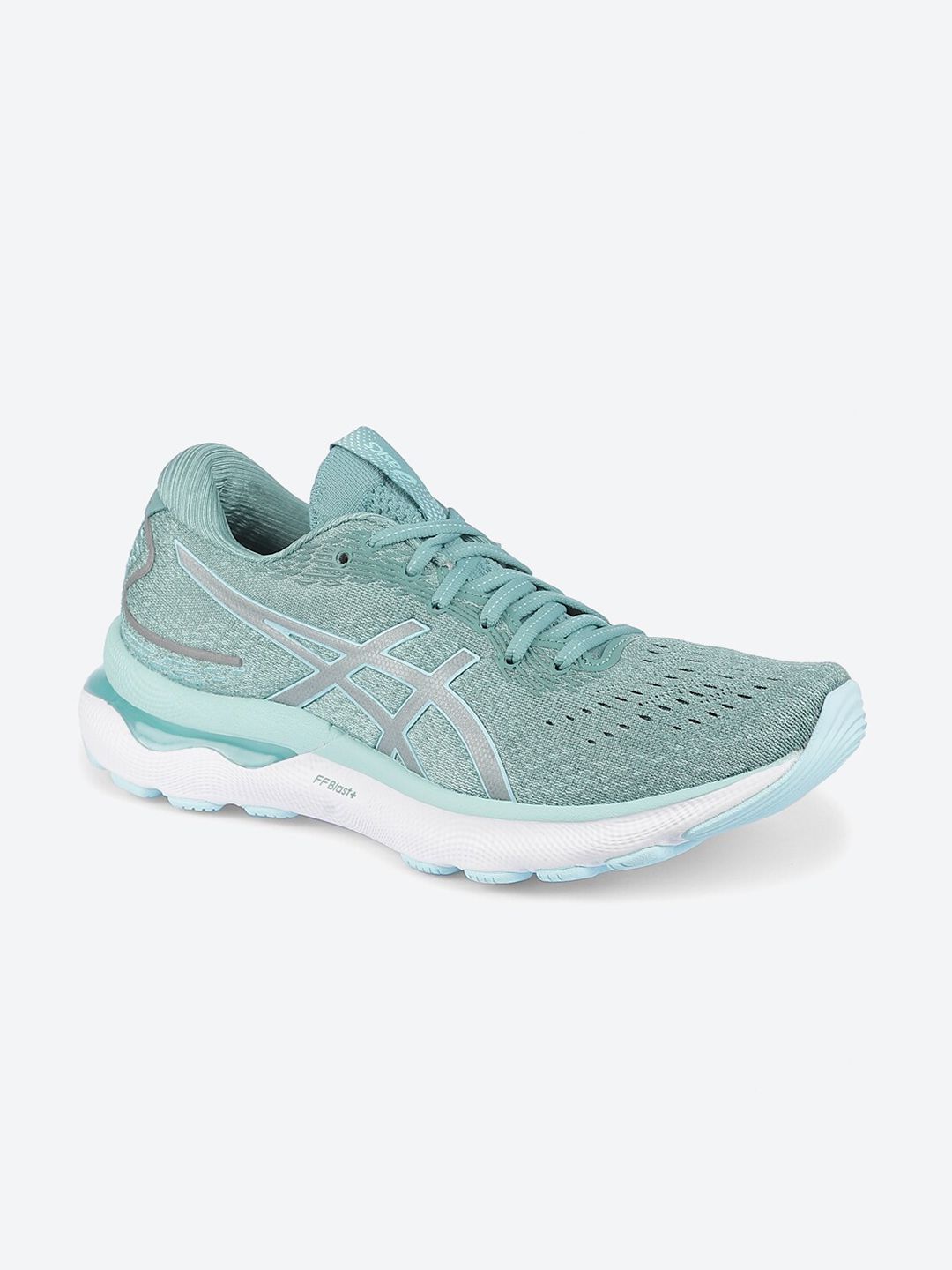 ASICS Women Green GEL-Nimbus 24 Standard Running Non-Marking Shoes Price in India