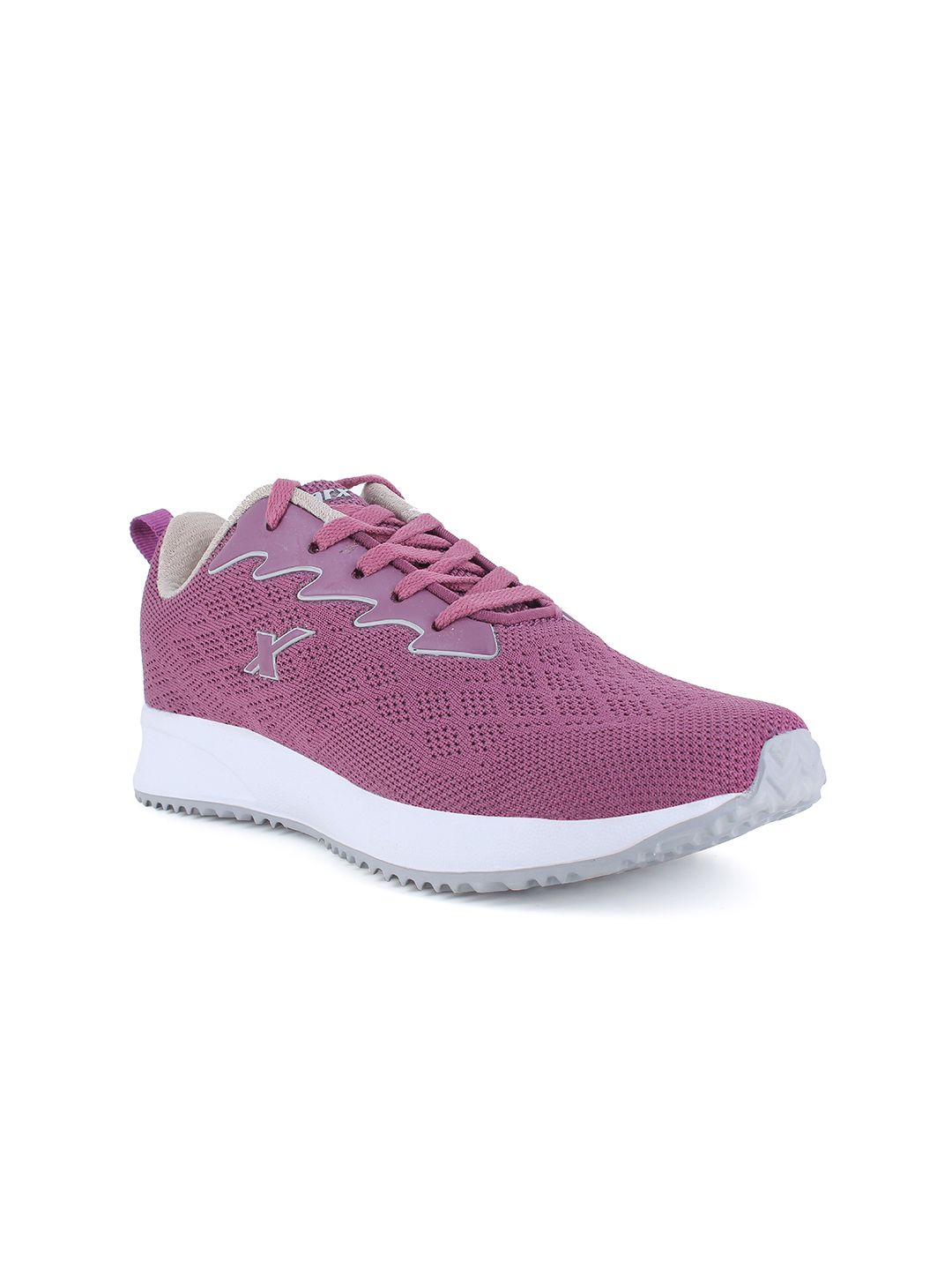 Sparx Women Purple Mesh Running Non-Marking Shoes Price in India