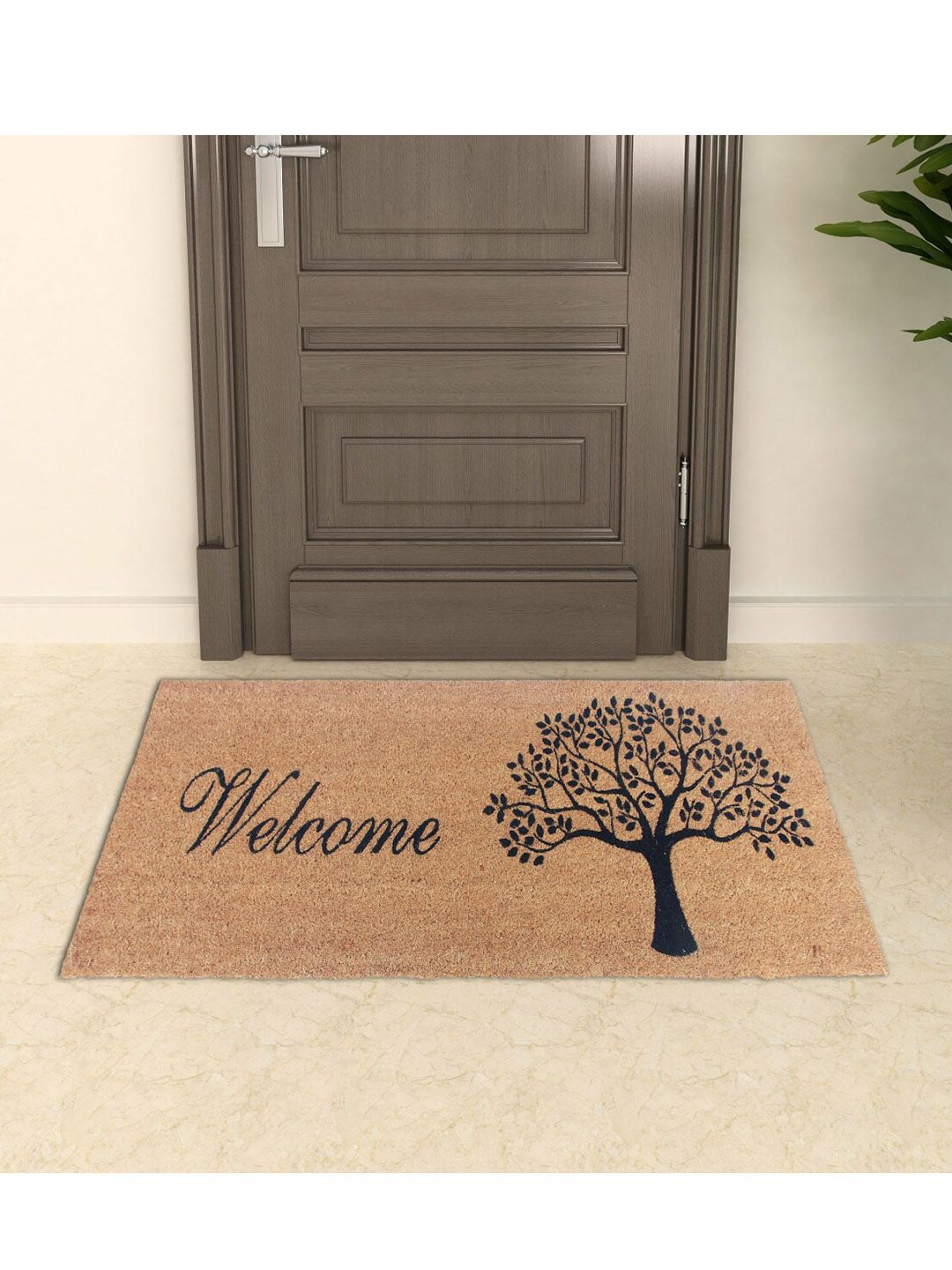 Home Centre Brown Textured PVC Anti-Skid Doormats Price in India