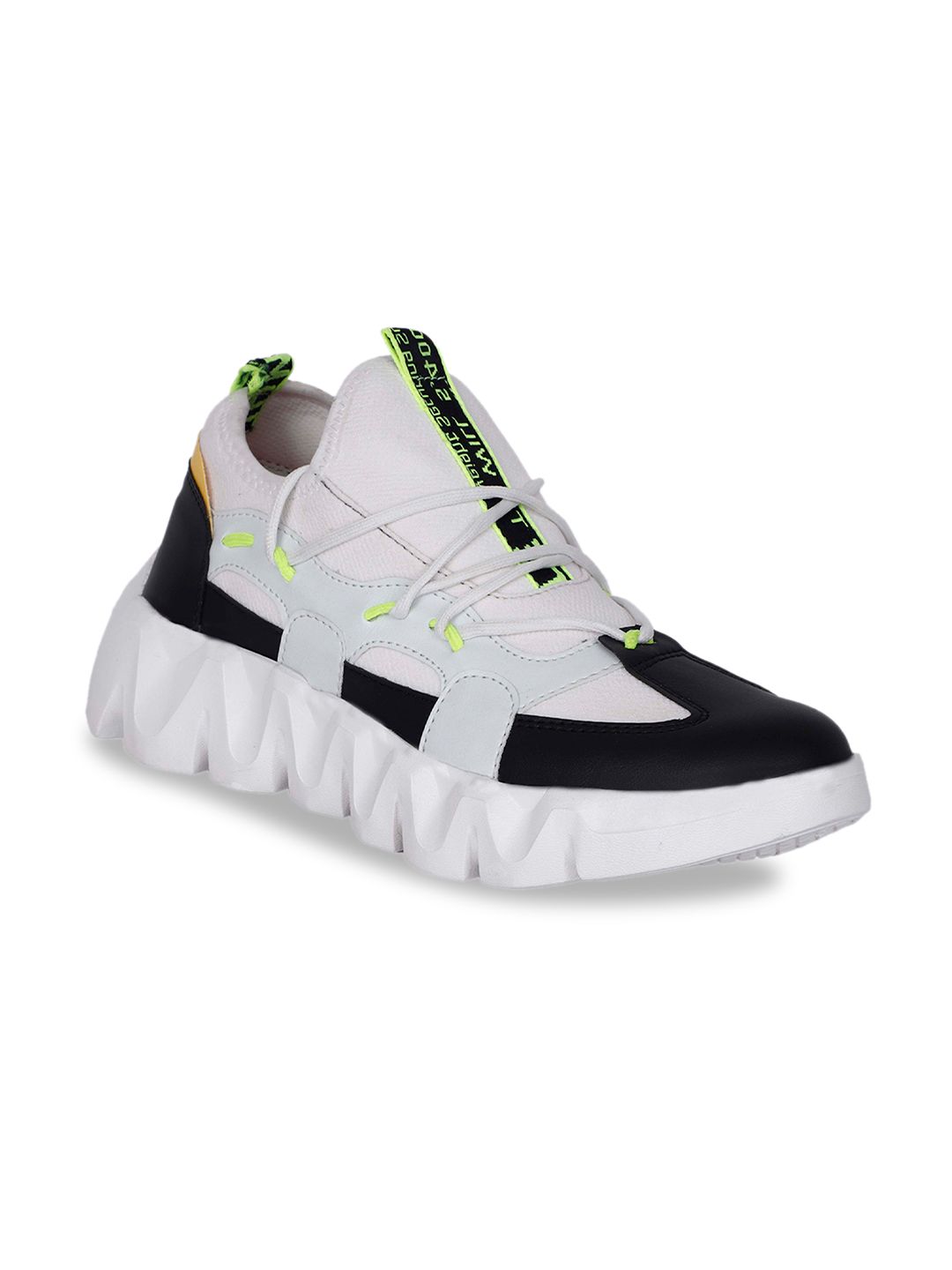 WIN9 Men White Mesh Walking Non-Marking Shoes
