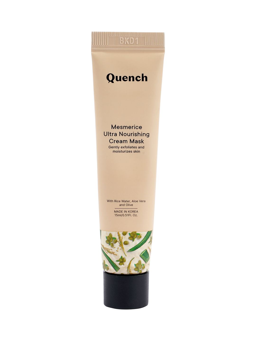 Quench Mesmerice Clay-Cream Mask With Kaolin Clay For Smooth & Hydrated Skin - 15ml