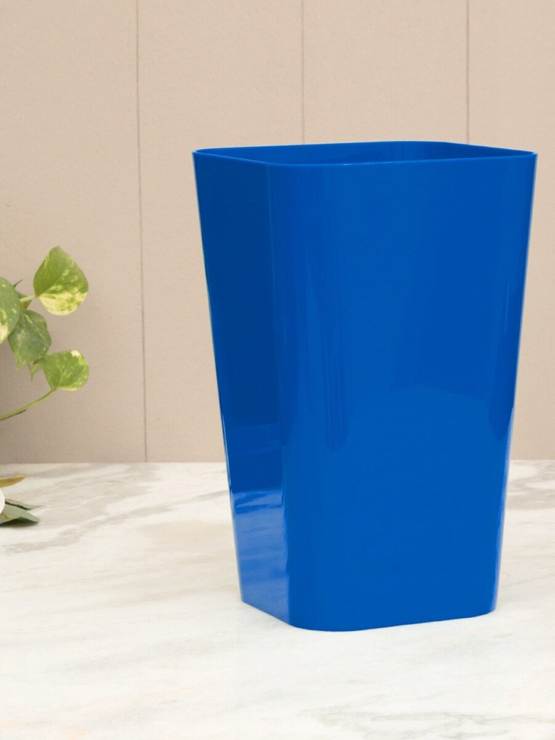Home Centre Blue Solid Plastic Dust Bin Price in India