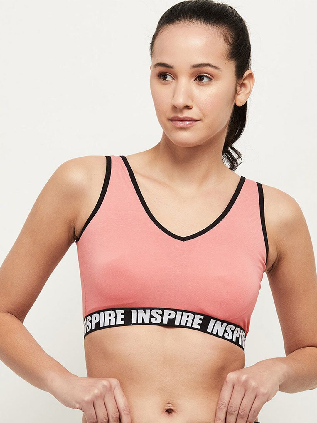 max Pink Bra - Lightly Padded Price in India