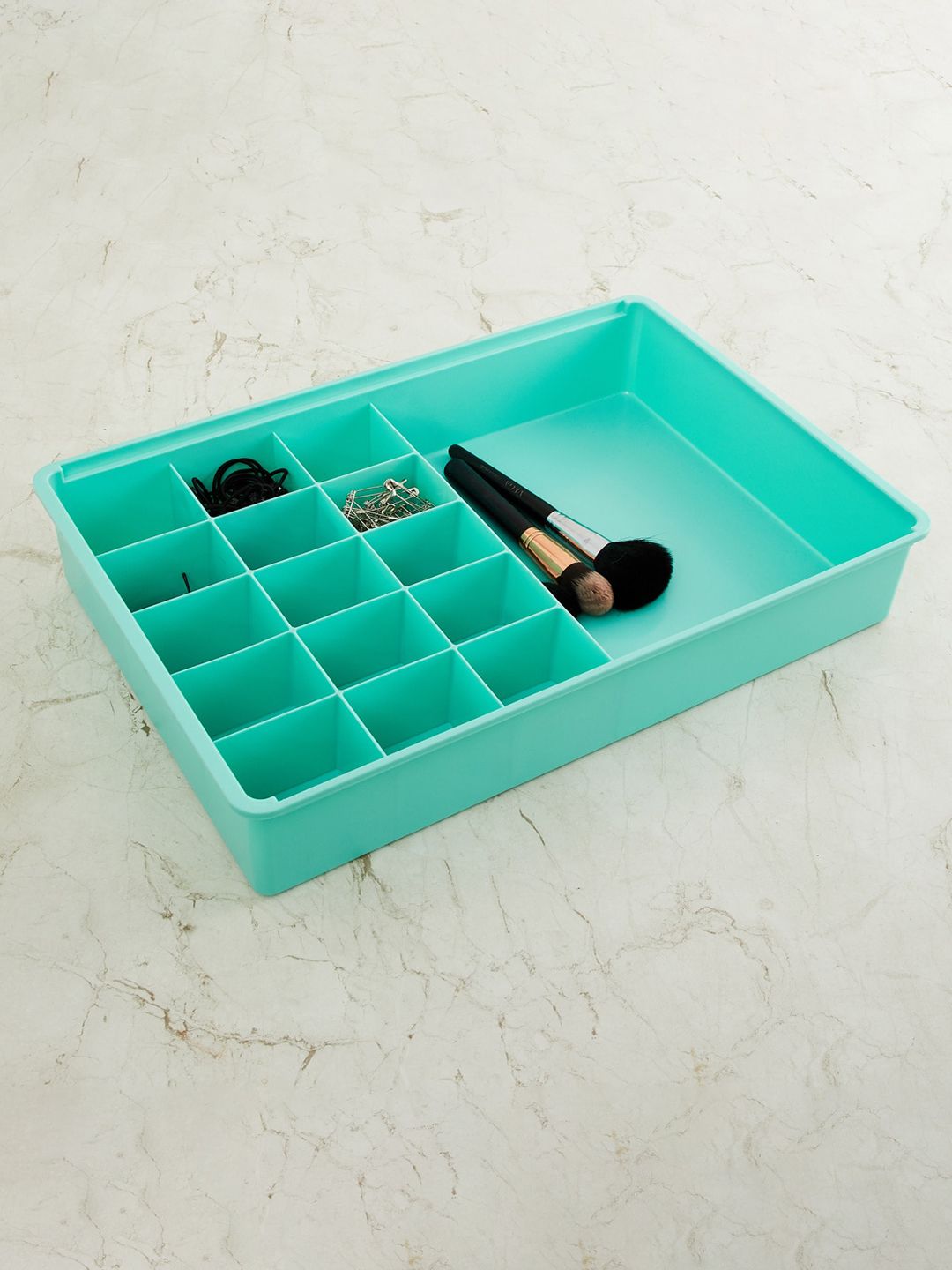 Home Centre Green Drawer Organiser with 16 Compartments Price in India