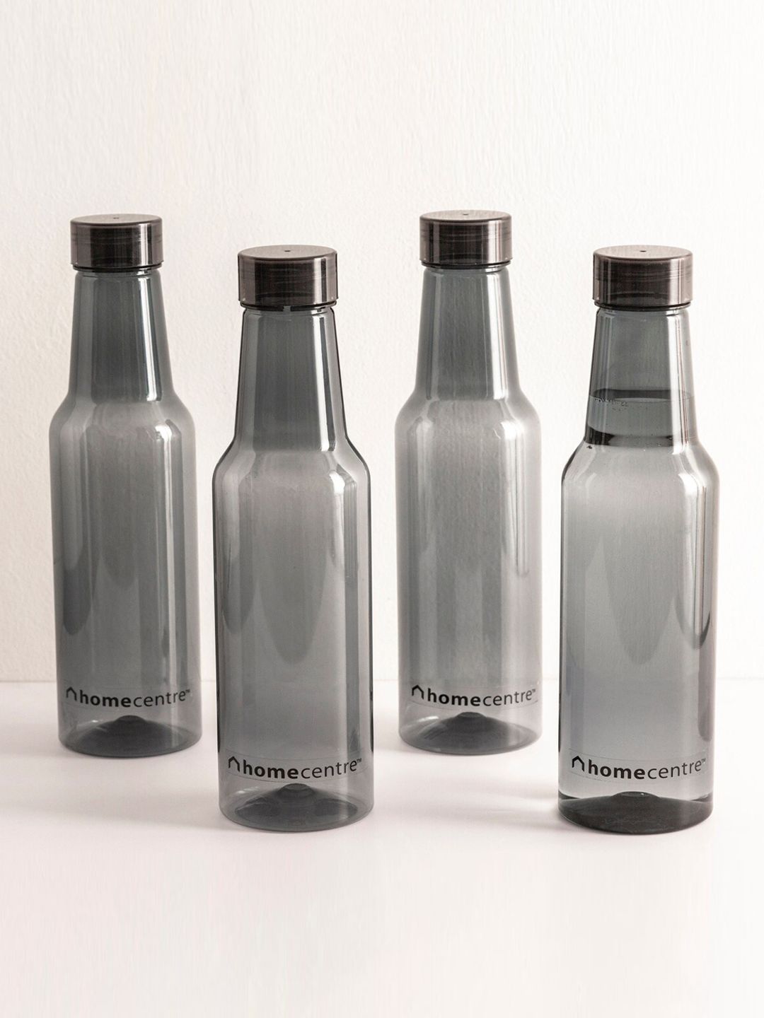 Home Centre Set of 4 Grey Solid Corsica Water Bottle Price in India