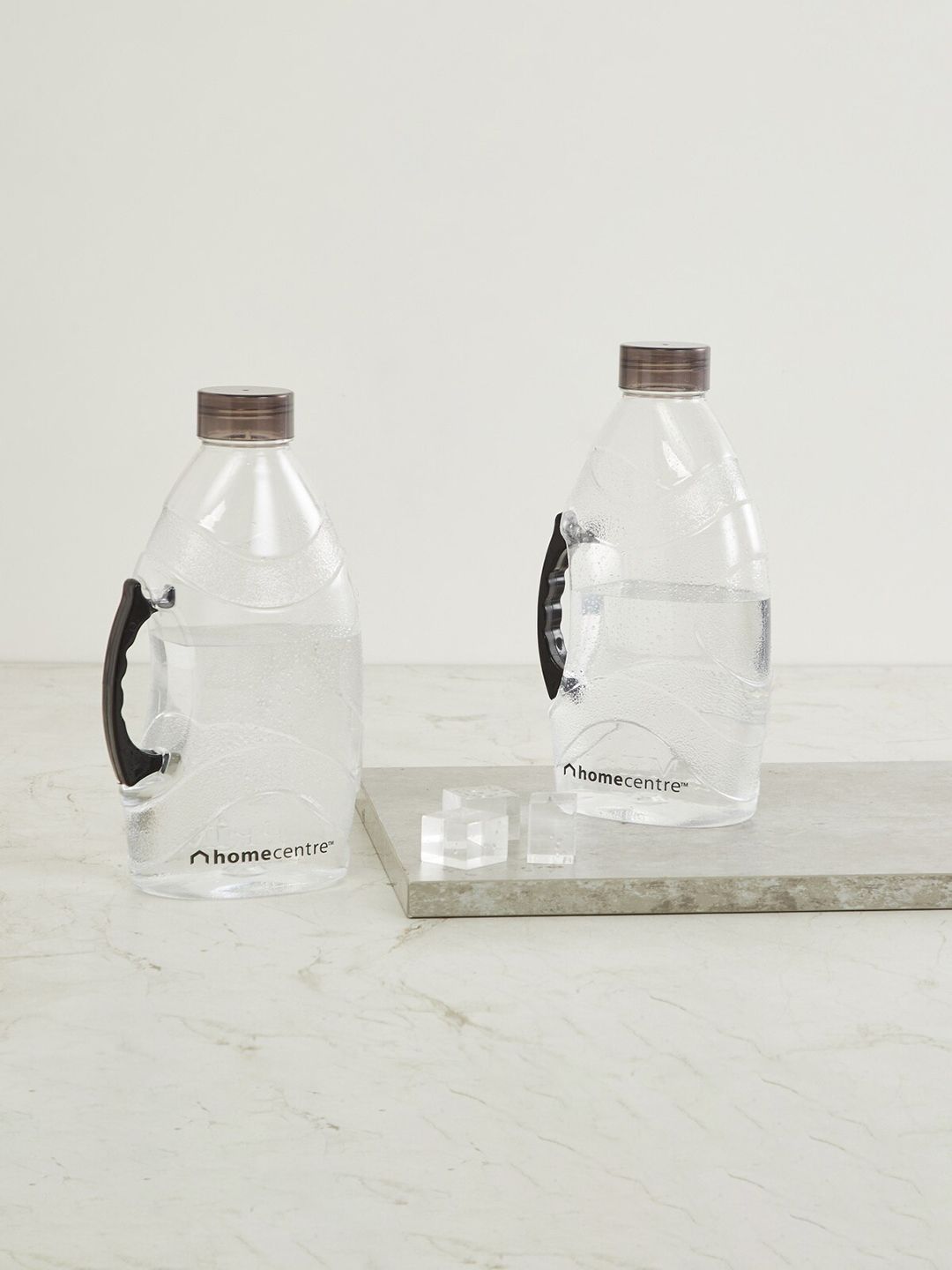 Home Centre Set Of 2 Transparent Solid Water Bottle Price in India