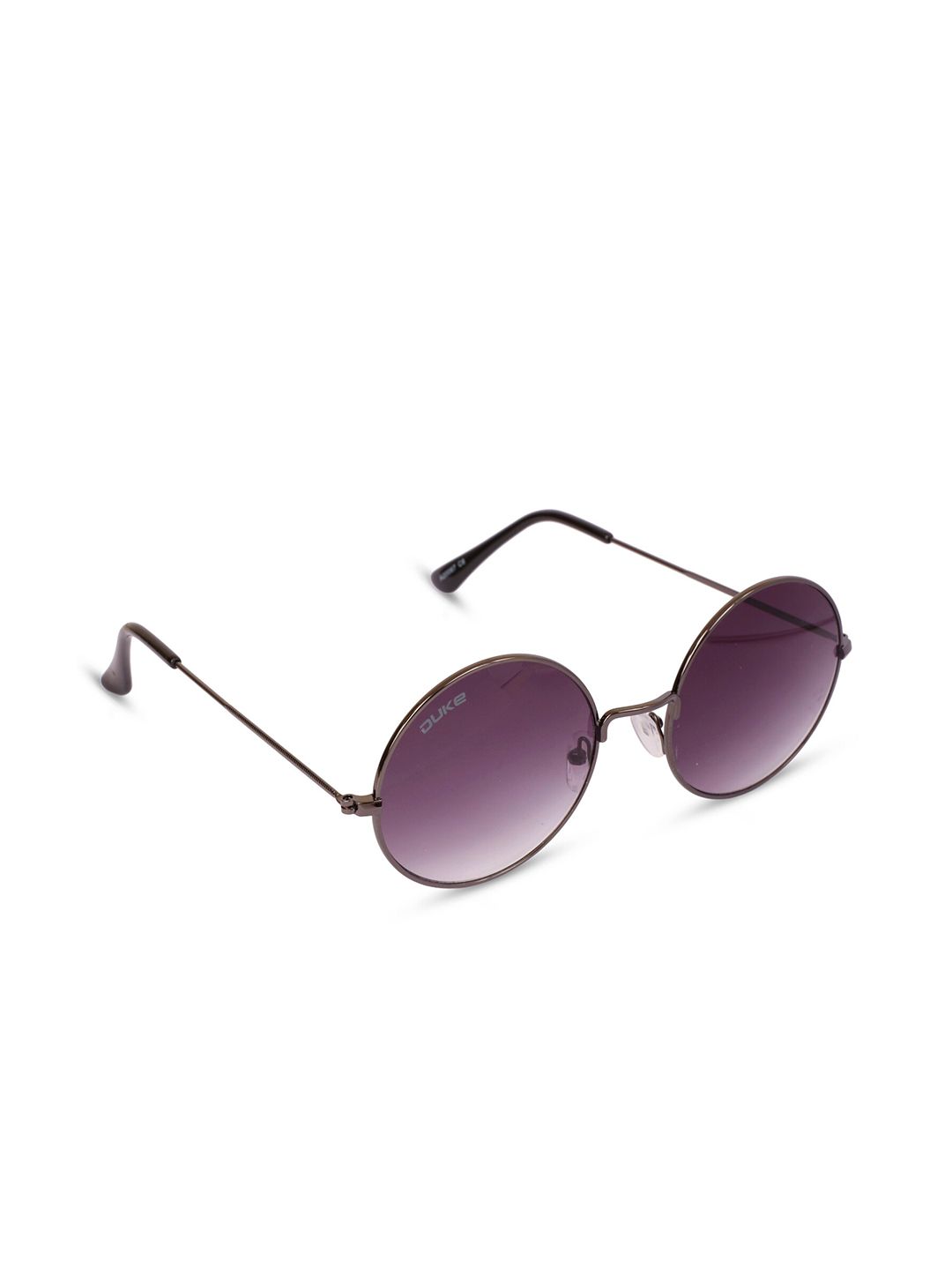 Duke Unisex Purple Lens Round Sunglasses with UV Protected Lens DUKE-A20067-C8