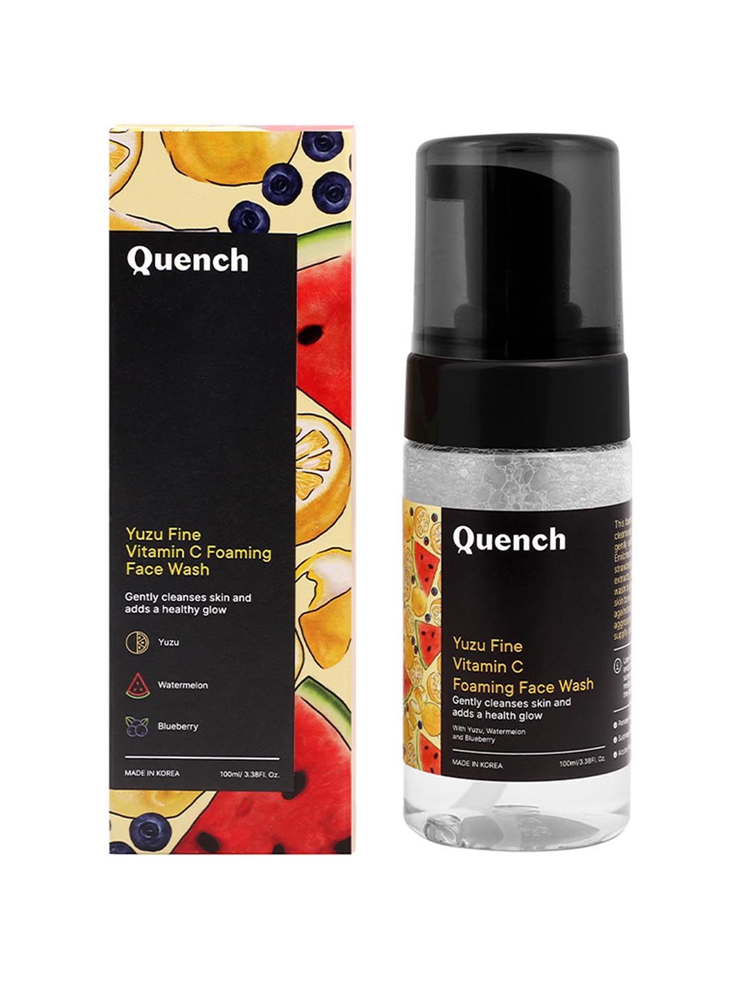 Quench Vitamin C Korean Face Wash With Yuzu To Brighten & Improve Skin Texture - 100 ml