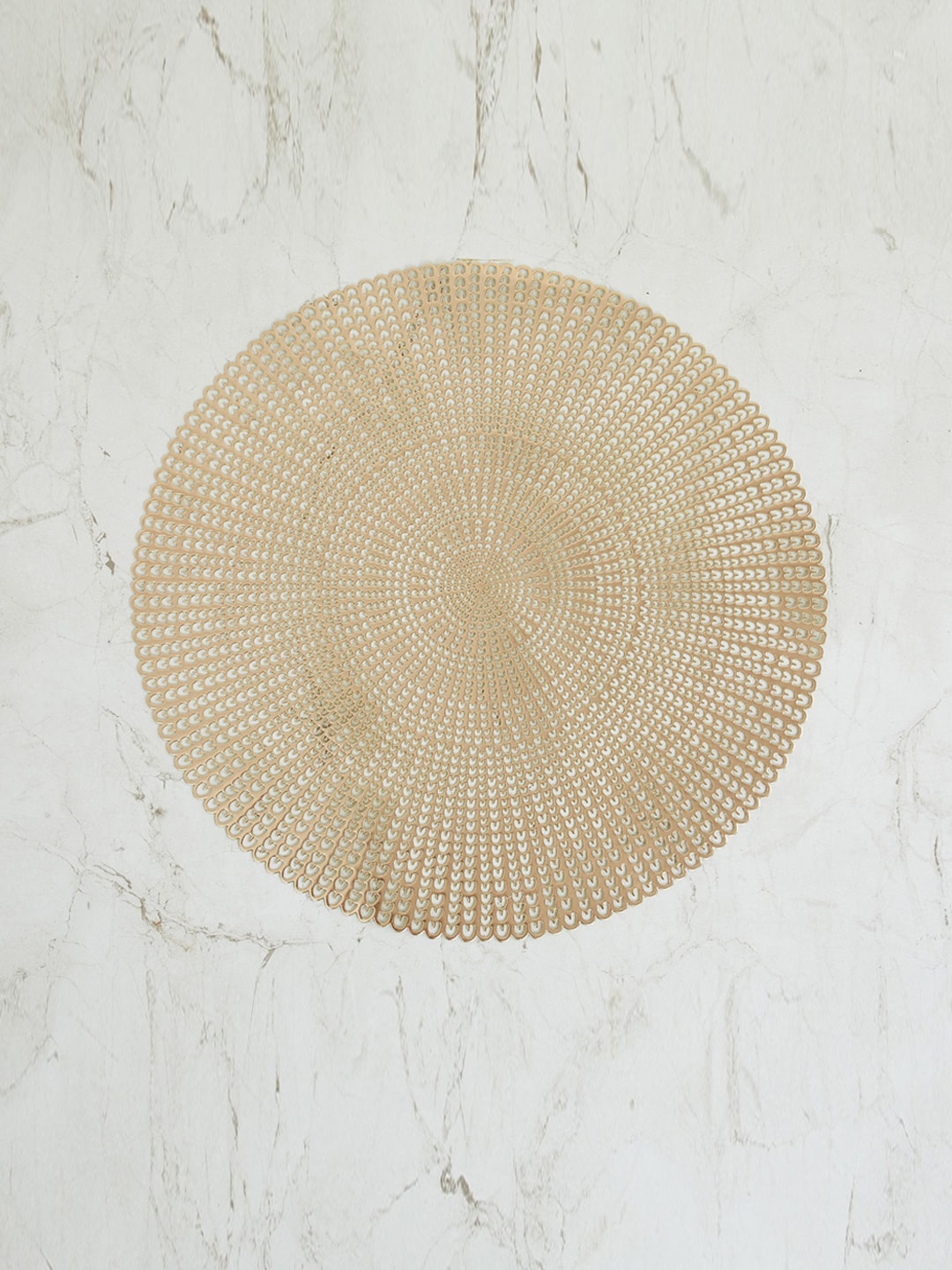 Home Centre Beige Textured Round Table Placemat Price in India