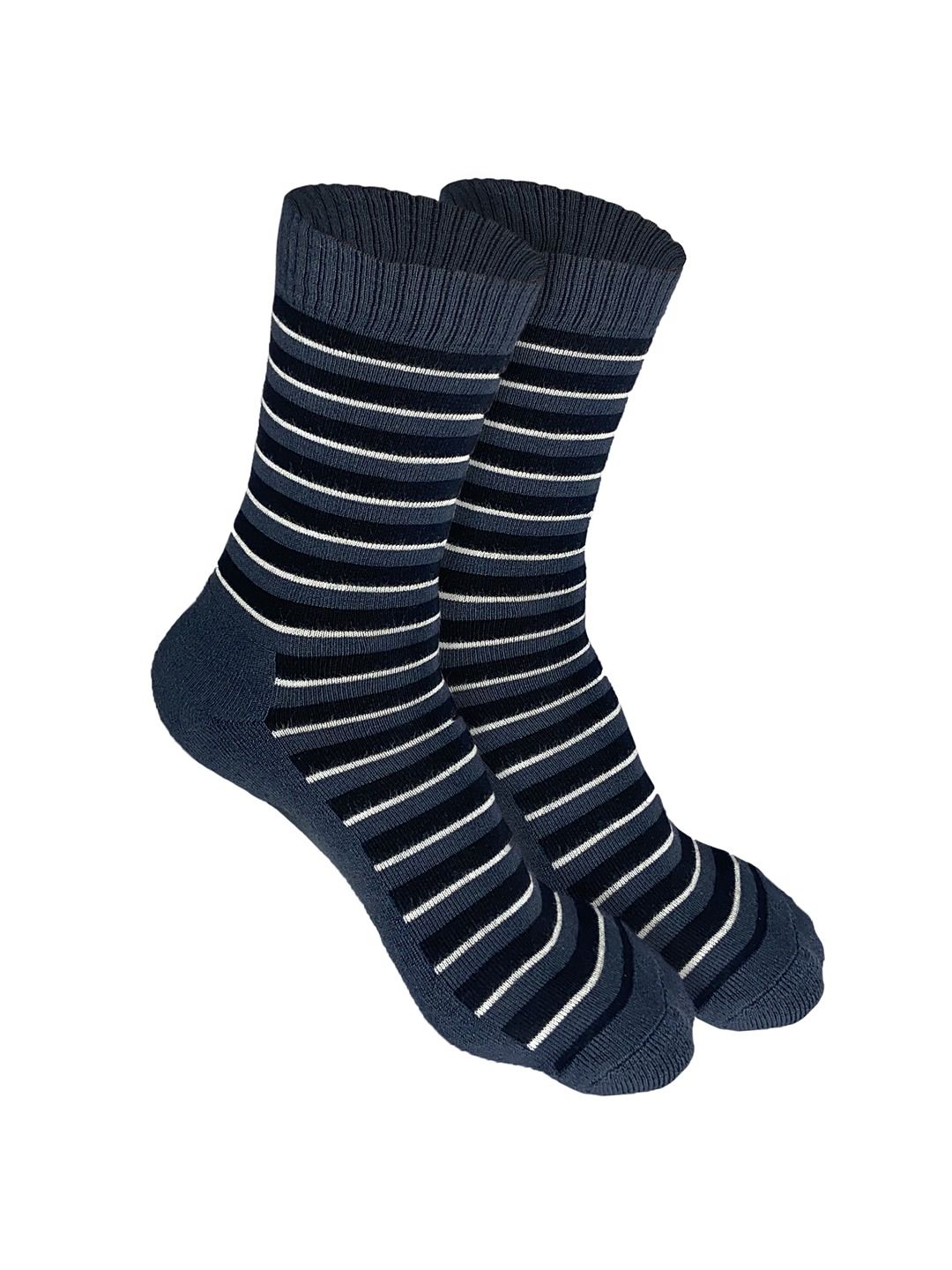 Heelium Men Pack of 2 Bamboo Super Soft & Odour-Free Breathable Crew-Length Socks