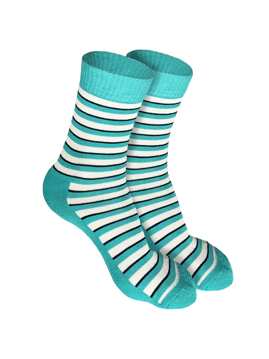 Heelium Men Pack of 2 Bamboo Super Soft & Odour-Free Breathable Crew-Length Socks